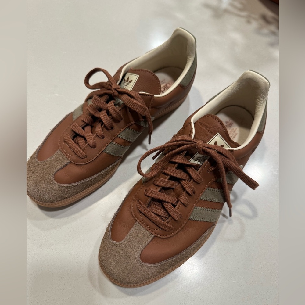 Adidas Sambas Men's Preloved Brown/Olive Strata/Earth Strata